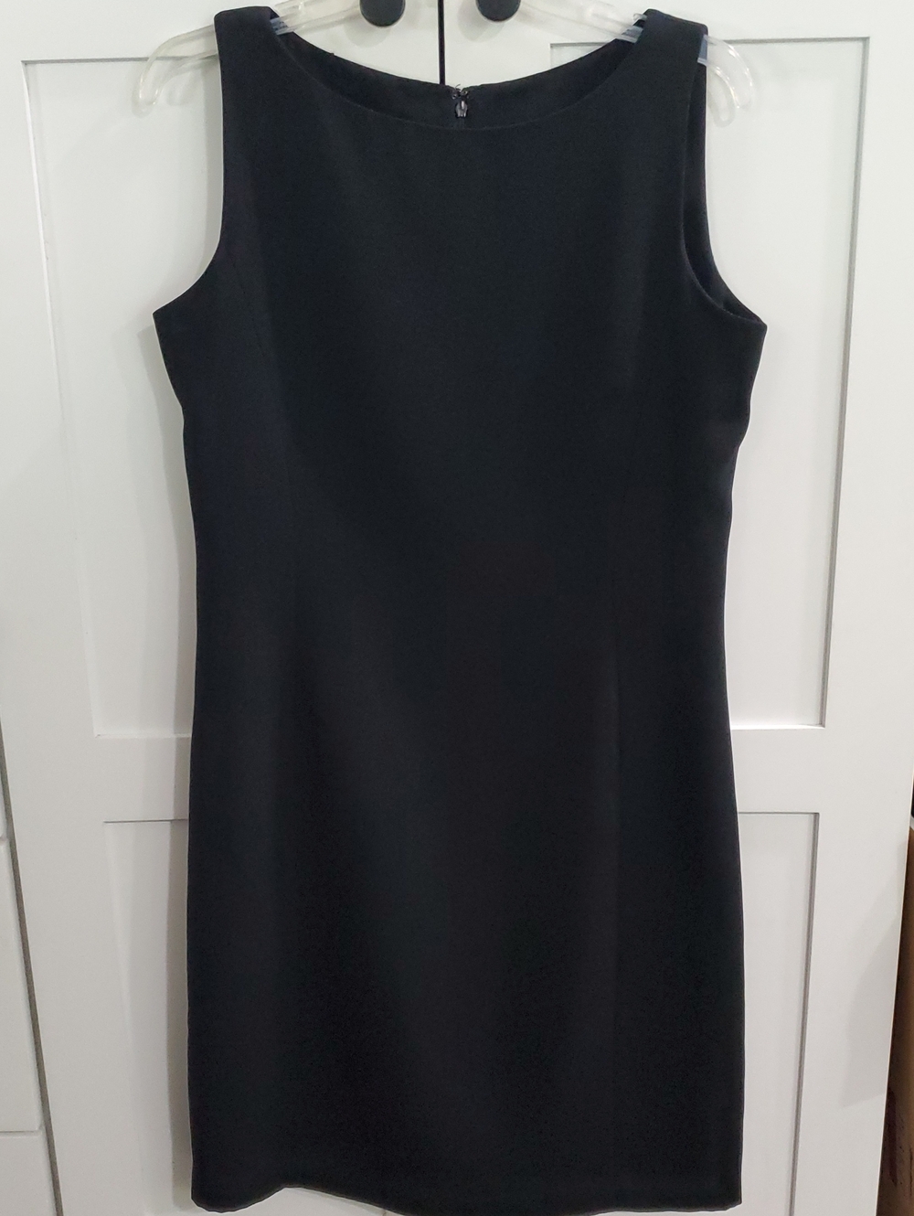 Rafaella Black Sleeveless Sheath Mini Dress